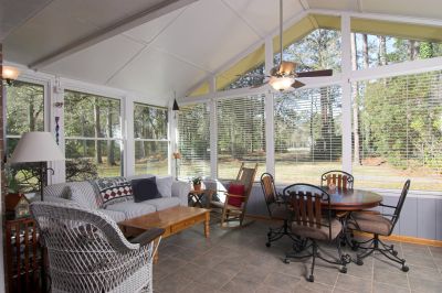 Sunroom with Garden View